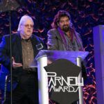 FOH editor George Peterson and Alan Parsons take the stage