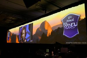 Parnelli Awards screen content by Atmosphere NA