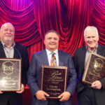 The Three Parnelli Lifetime Achievement Honorees Sam Berkow David Bernstein and Peter Morse 1